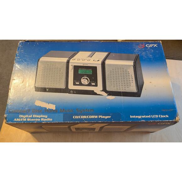 🎃New GPX Compact Disc Home Music System - Picture 2 of 3